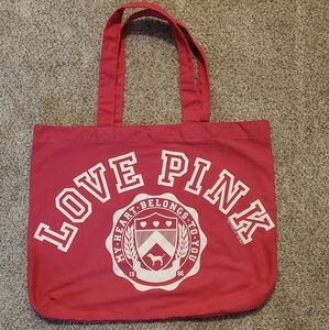 Victoria's Secret Love Pink Tote